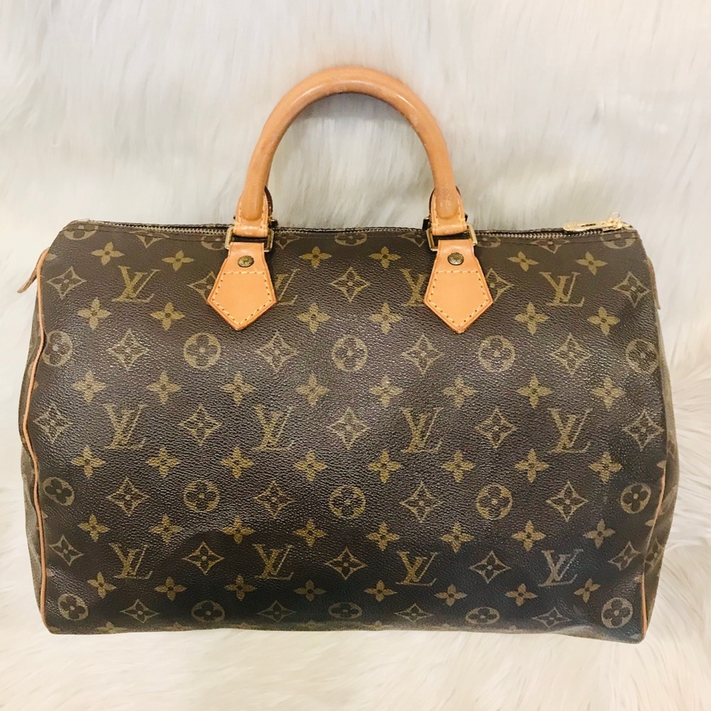 Authentic Louis Vuitton Speedy 35 #6.3ajg - Picture 2 of 12